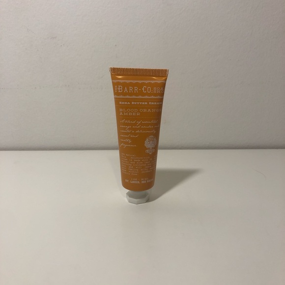 Barr Co Blood Orange Amber Shea Butter Hand Cream Lotion 1 OZ - Picture 2 of 5